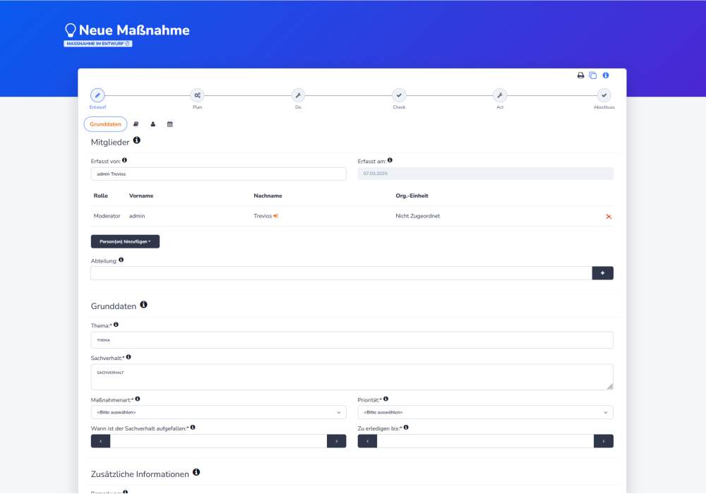 Trevios Ideenmanagement Software KVP Workshops